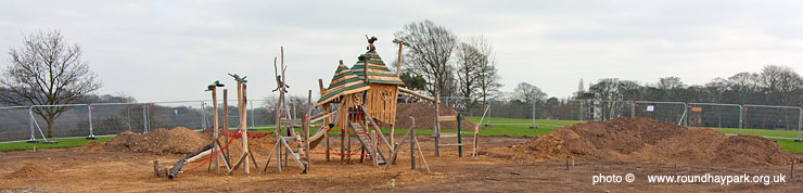 Childrens Playground, roundhay park leeds